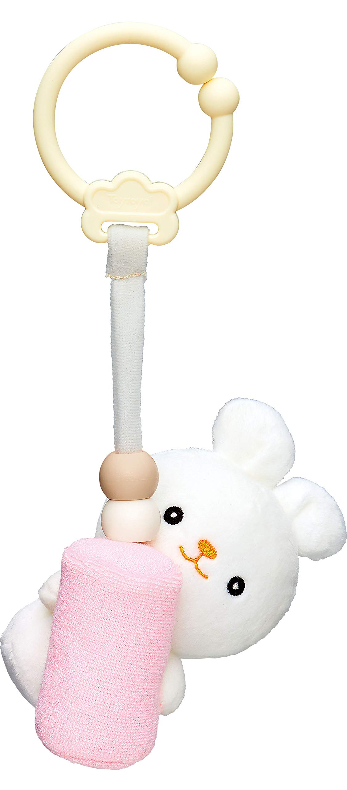 

Toy Royal Outing Chime Rabbit (Go Out TogetherBaby Car Toy) Fluffy Doll (Squishy ToyRattle) Hangs in Car or Crib