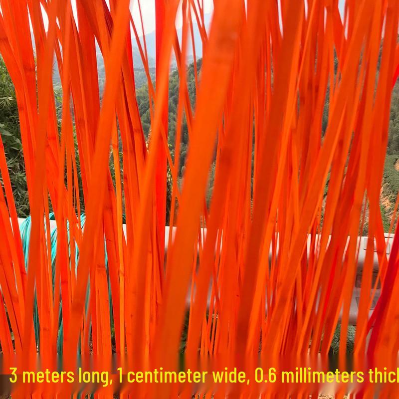 

Багатоколірні квіткові бамбукові смужки для декору весілля своїми руками