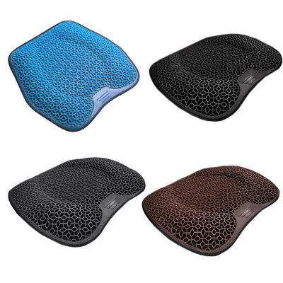Cooling Seat Cushion For Car Honeycomb Cooling Pad Non-Slip Driving Cushions Breathable Car Seat Cooler 3D Elastic Breathable