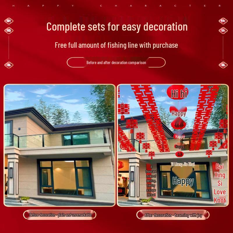 Handunqing Outdoor Wedding Decoration Set