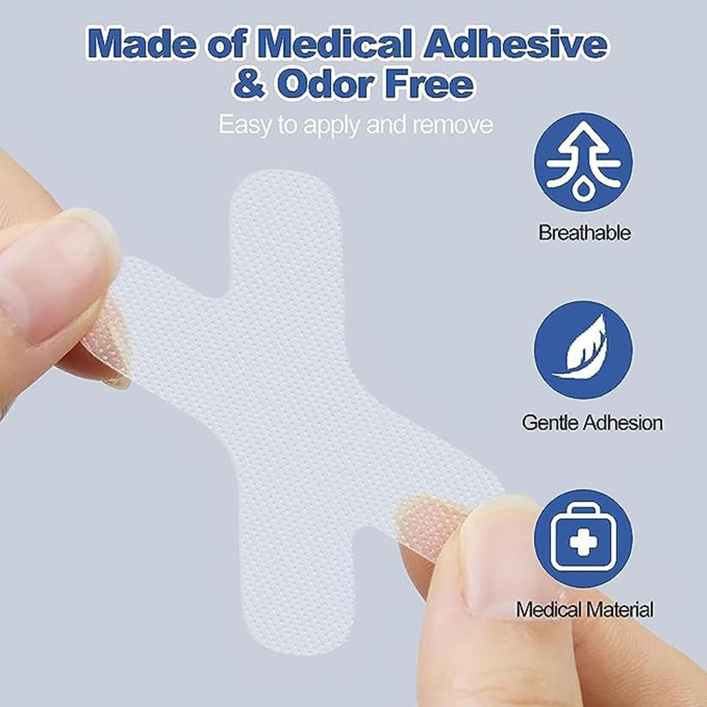 Anti Snoring Mouth Tape Transparent Breath Nasal Strips Right Aid Stop Snoring Nose Patch Good Sleeping Aid Mouth Guard Device 3