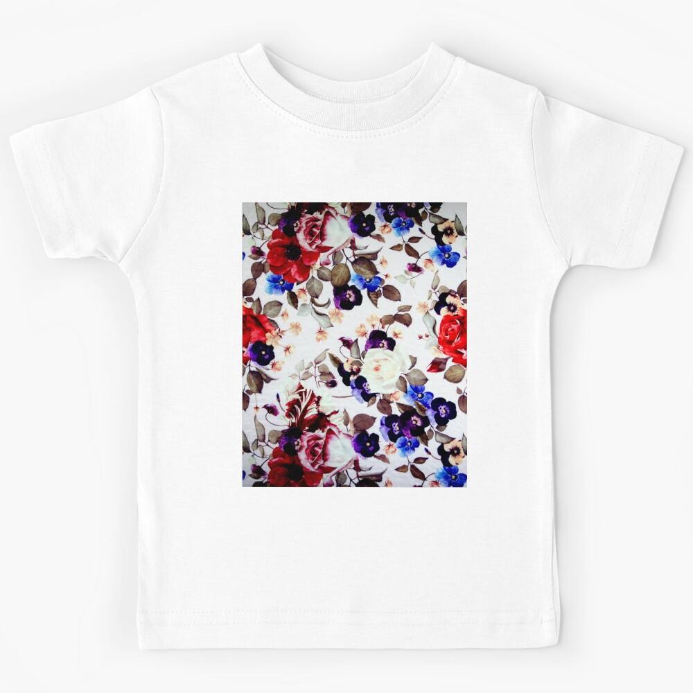 Flowers pattern Kids T-Shirt 110