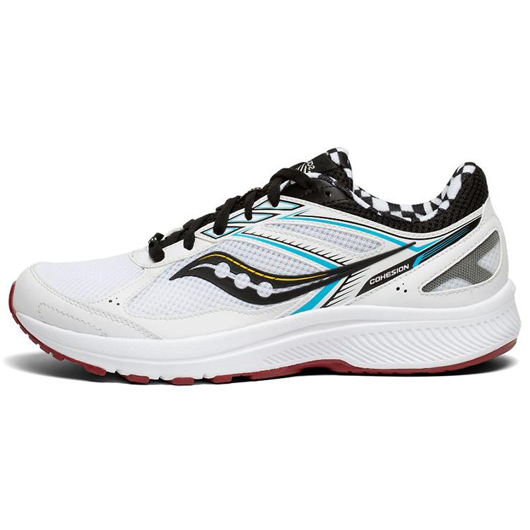 SAUCONY Cohesion 14 Comfortable Round Toe Slip Resistant, Abrasion Resistant, Breathable Low Top Running Shoes Men's S20628-40(M)