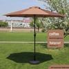 Outdoor Patio Center Pole Umbrella