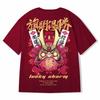 Zazomde Unisex Streetwear Chinese Character Tshirt Graphic Tshirt Cotton 2023 Harajuku T Shirt Summer Hip Hop Tops Tees Unisex