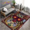 Evil Eye Pattern Nordic Style Area Rug Living Room Bedroom Decorat Yoga Carpet Door Un-slip Floor Mat Photography Props Alfombra