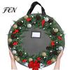 Moisture-proof Seasonal Decor Organizer Large Round Garland Storage Bag, Waterproof Oxford Container with Reinforced Carrying Handles Handles,