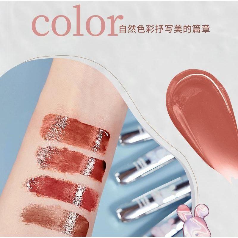MANSLY - Watery Mirror Lip Gloss - 4 Colors