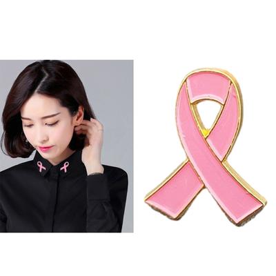 Hoffnungsband Anstecknadeln Brustkrebs Rosa Band Anstecknadeln Brustkrebs Aufklärung Reversnadel für Damen Mädchen Schmuck Geschenke