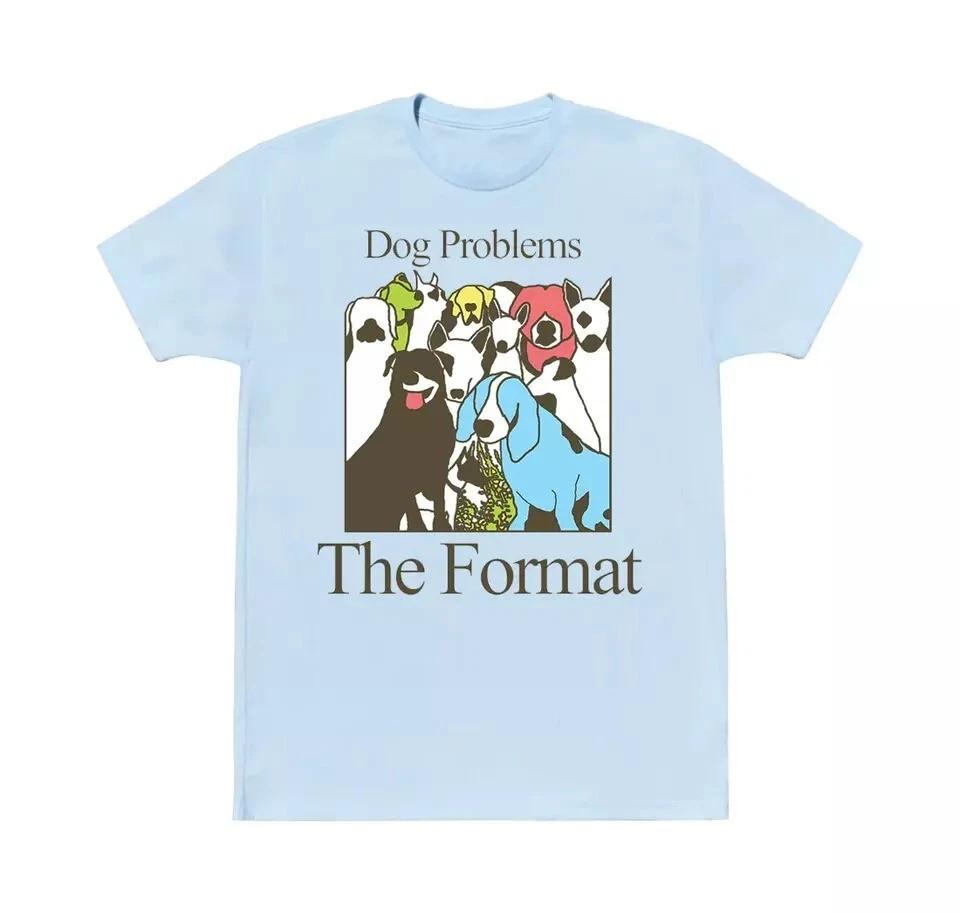 The Format - Dog Problems Album Band Light Blue T Shirt Full Size S-5XL Unisex T-Shirt L