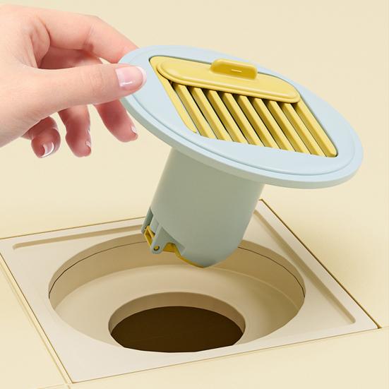 Floor Drain Filter Universal Fit Comb Design Smooth Drainage Easy to Clean Hair Catcher Odor-proof Floor Drain Protector