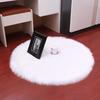 Covor Shaggy pentru sufragerie Decorarea casei Covoraș popular Covor Reducere anti-alunecare Covoare rotunde pufoase pentru dormitor de înaltă calitate 1PC lucrate manual