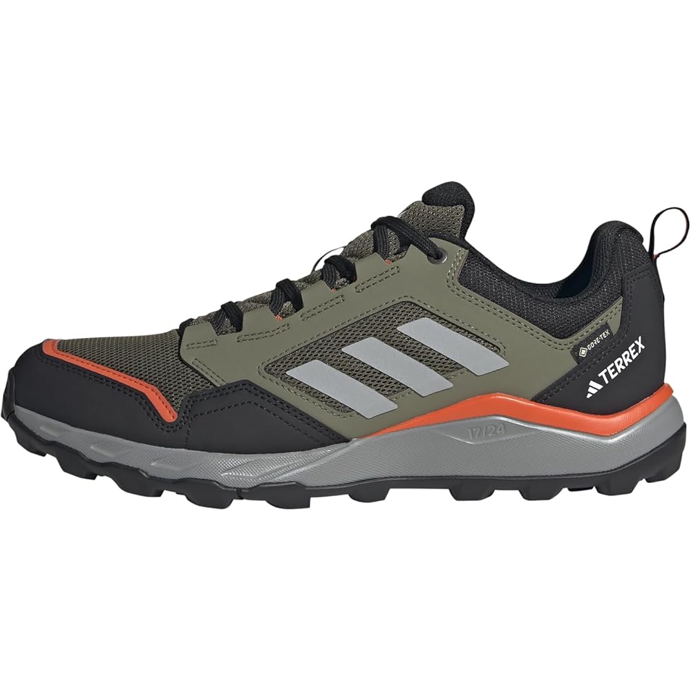 Adidas Terrex Trailmaker 2 GORE-TEX Unisex Trail Running Shoes Olive Strata/Solid Grey/Semi Impact Orange 25.5 cm