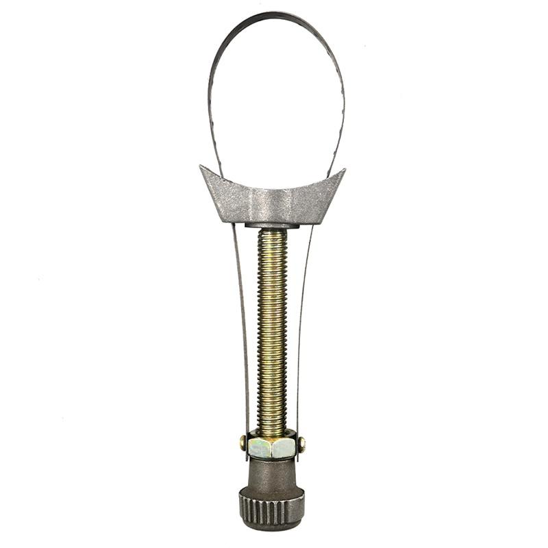 Auto-Auto-Ölfilter-Entfernungswerkzeug, Kappenschlüssel, Bandschlüssel, 60 mm bis 120 mm Durchmesser, verstellbar