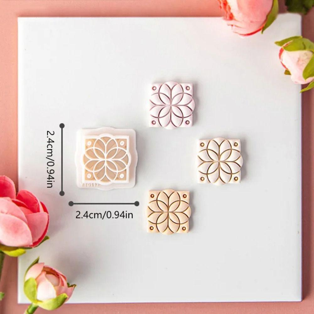 3D Clay Cutter Mold Soft Pottery Jewelry Making Mold Pendant Cutting Die Jewelry Making