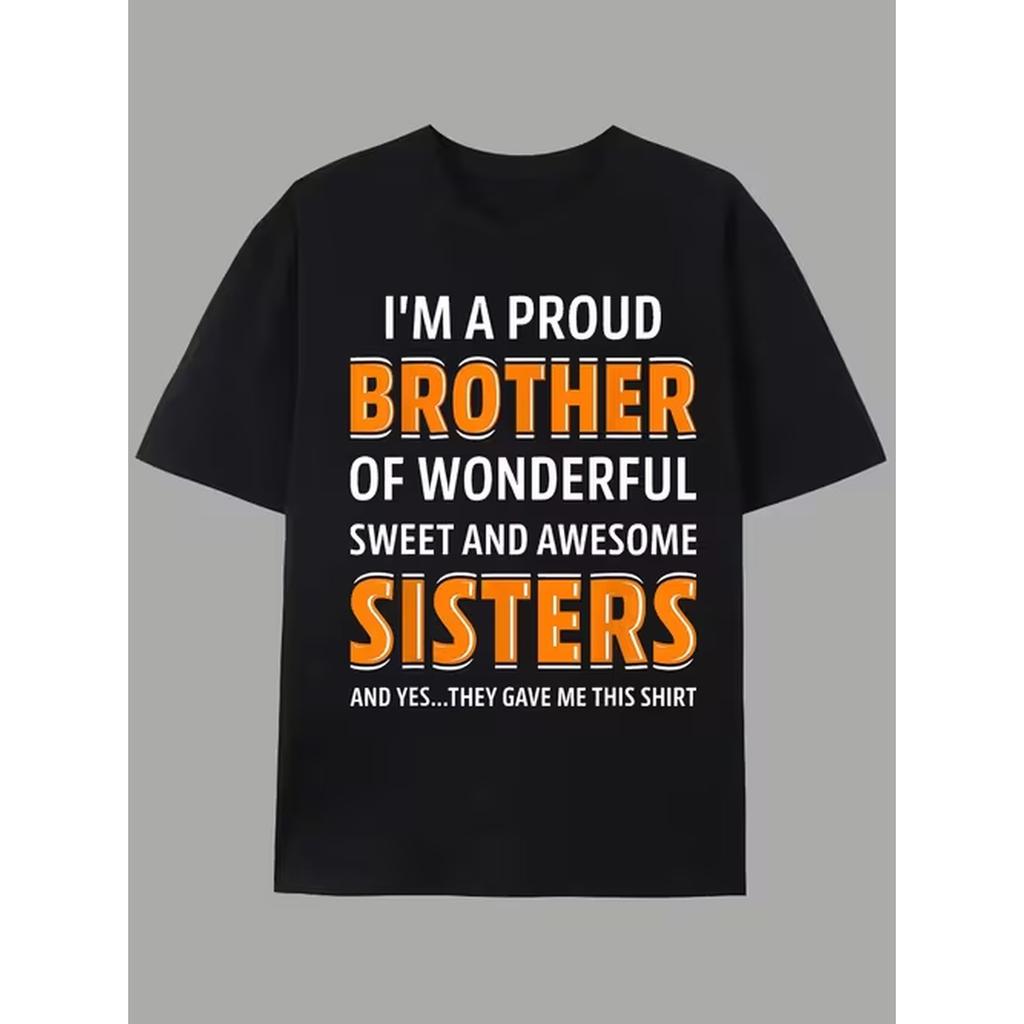 Graphic T Shirt Casual Short Sleeve Crew Neck Summer Top Spring Outdoor Regular Fit Blue Letter Design Breathable Comfortable Fabric