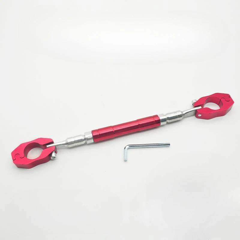 Мотоциклетный стиль, кронштейн для балансировочной ручки, регулируемая усиленная перекладина, руль, балансировочная балка, детали для модификации мотоцикла красный