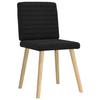 VidaXL Dining Chairs Set of 6 Black Fabric 3315546