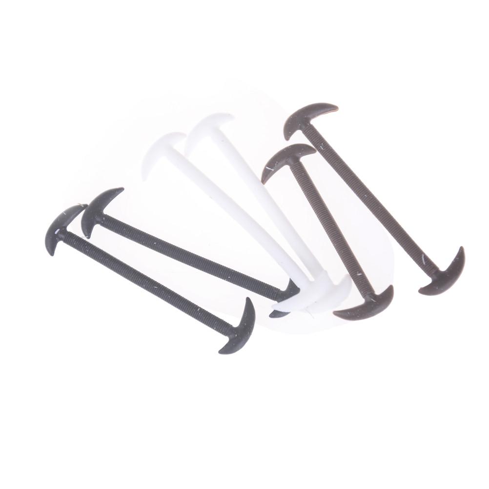 12 Stück elastische Schnürsenkel aus Silikon ohne Binden, ohne Binden, für Kleider, Schnürsenkel