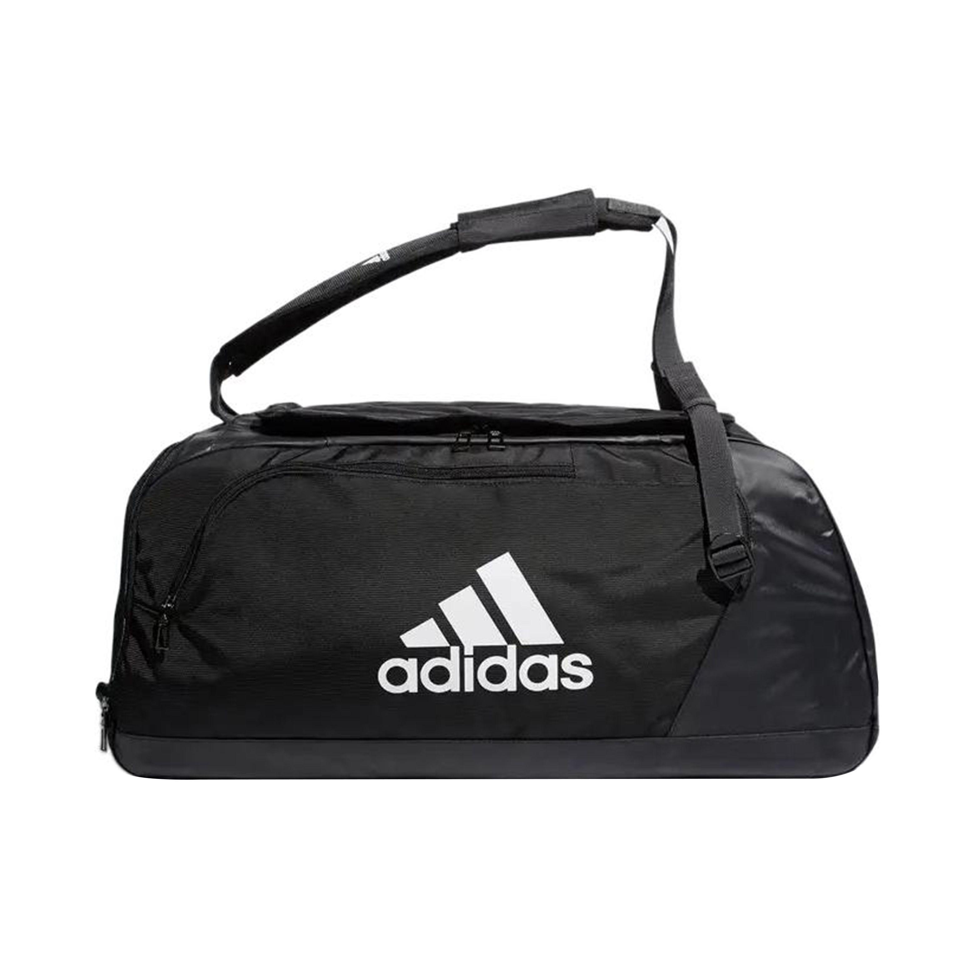 

Adidas Large Logo Basic Versatile Polyester Fitness Barrel Bag Unisex Bags Black BS0795 Black