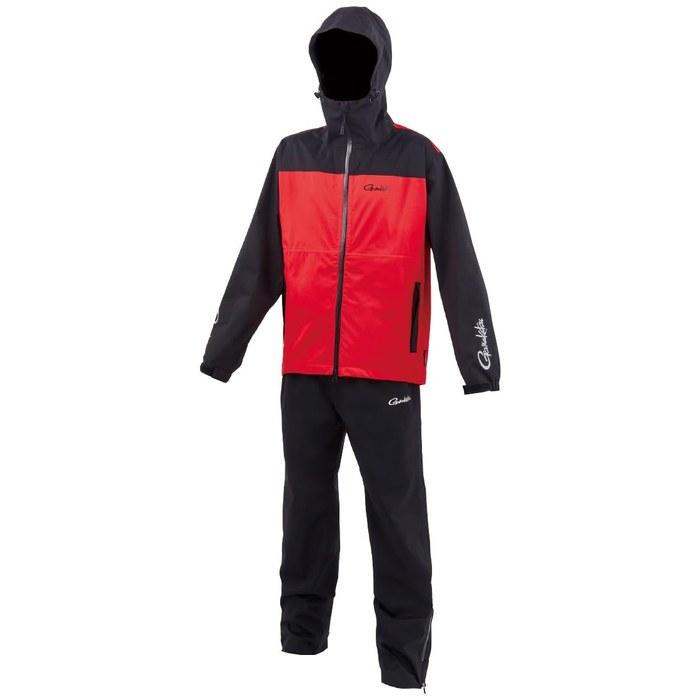Gamakatsu G-SPEC Rain Suit Red/Black LL GM3784