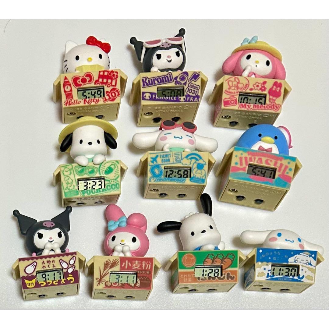 Used (Can be sold separately) Sanrio Dardboard Watch Series 10 types set