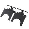 Wall Mount Polisher Holder Black Angle Grinder Stand Metal Garage Workshop Organizer for Waxing Machines