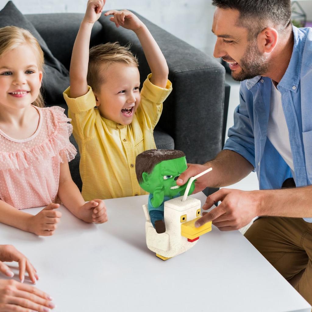 Popcornbehälter 3D-Popcorneimer Popcorneimer & Becher-Kombi-Set