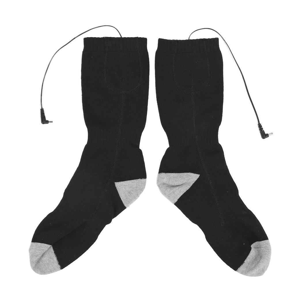 Electric Heated Socks Foot Bottom Heated Thermal Socks Winter Battery Heating Socks