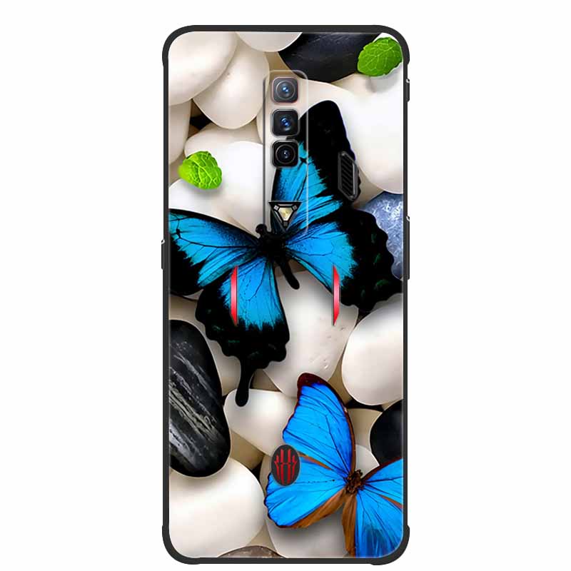 For ZTE Nubia Red Magic 7 Cases 7Pro Fashion Soft TPU Silicone Back Cover For Redmagic 7 Pro Phone Cases Shockproof Fundas 2022