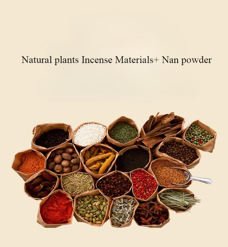 Tapered Incense Sandalwood Himalaya Natural Ingredients Backflow Incense Household Indoor Air Purification and Soothing Spirit