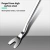 Multi-purpose Pry Bar Rubber-coated Handle Nail Removal Tool  Car Interior Work Tools