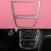 Copertura Pannello Interruttori Console Centrale Modanatura Adatta Per Buick Encore Opel Vauxhall Mokka 2013 2014 2015 2016 Acciaio Inossidabile