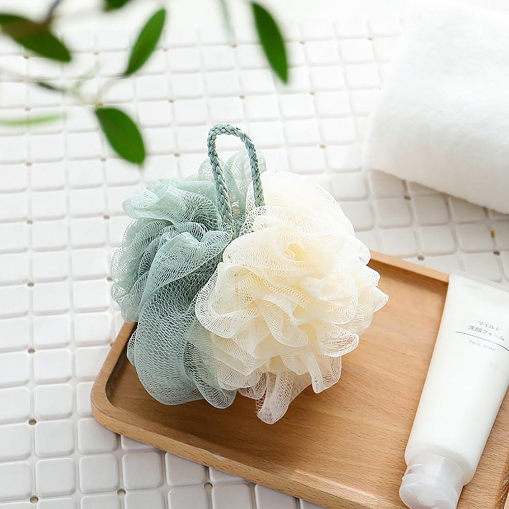 Soft Bath Shower Sponge Mesh Ball for Exfoliation Effective Body Puff for Clean Skin and Refreshing Experience
