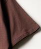 JEMUT Proper Striped Short Sleeve T-Shirt Vintage Brown Oyst2637