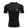 Skeleton Men's Sports T-shirt 2026 Training Fitness Compression Quick Dry Short Sleeve T-Shirt Rashgard Tops Jogging Gym