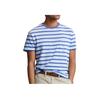 Polo Ralph Lauren Striped Crew Neck Short Sleeve T-Shirt Men Tops Blue MNPOTSH1N821843-400