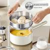 316L Stainless Steel Milk Pot with Steamer