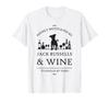 Jack Russell Terrier and Wine Motivation T-Shirt