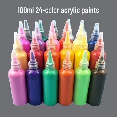 Acrylfarben-Set für Kinder - 100 ml Flaschen für Kunst, Street Art und Gipsfigurenmalerei