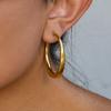 Yori Popular Stainless Steel Large Hoop Earrings for Unisex Men Women High Quality Versatile Jewelry Waterproof