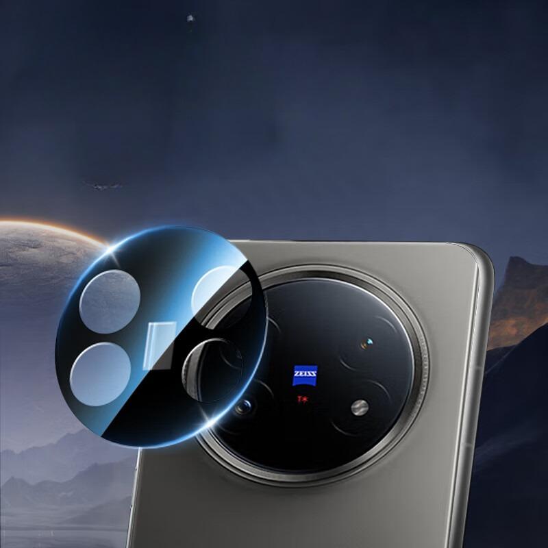 For Vivo X Fold5 3D Camera Lens Protector Cover Case Back Glass for VIVO XFold5 FOLD 5 Fold 5 Positioning Protective Ring Film