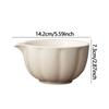 Japanese Matcha Bowl Japanese Tea Cup Gift Matcha Chawan with Pouring Spout for Kitchen Home Tea Room Dining Room Beginners