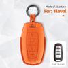 Alcantara Suede For Fob Haval Car Key Case H6 Third Generation Harvard M6 Package H2S Buckle F7X Housing F5 H4 H7/H8/H9