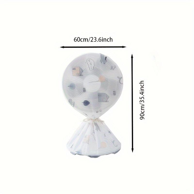 1pc Dust Cover, Household Fan Dust Cover, Dust Fan Cover, 3D Fan Cover, Suitable for Kitchen, Living Room, and Bedroom, Home Organizer and Storage