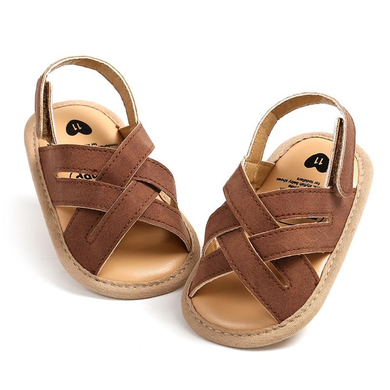 

Сандалии для младенцев, летние, плоская подошва, противоскользящие 13