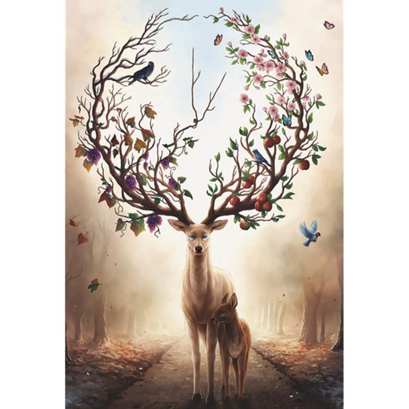 1000 dílků Landscape Puzzle Vzdělávací hračky pro dospělé Děti Dětské hry