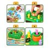 1 Set Rabbit Kids Trap Board Game for 3D Interactive Multiplayer Fun Action Game Race