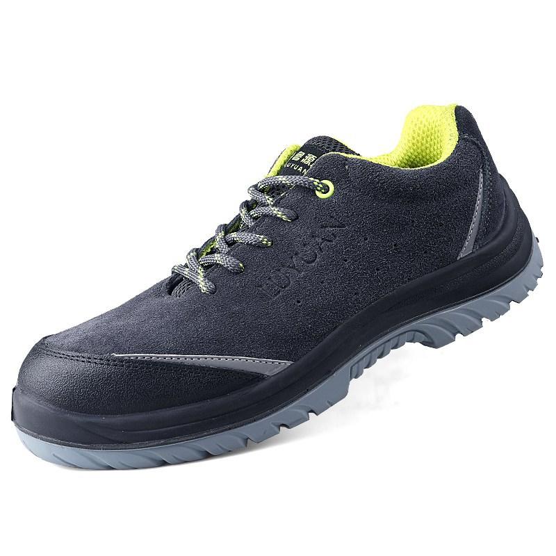 

Обувь для страхования труда, мужская, противоударная и противопрокольная, с сплошной подошвой, дышащая, со стальным носком 45