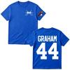 2026 Sommer Mode Trendiges T-Shirt Herren Damen Vintage Oberteil Off Campus TV-Serien T-Shirts Graham 44 Briar University Herren Damen Kleidung Mode T-Shirt